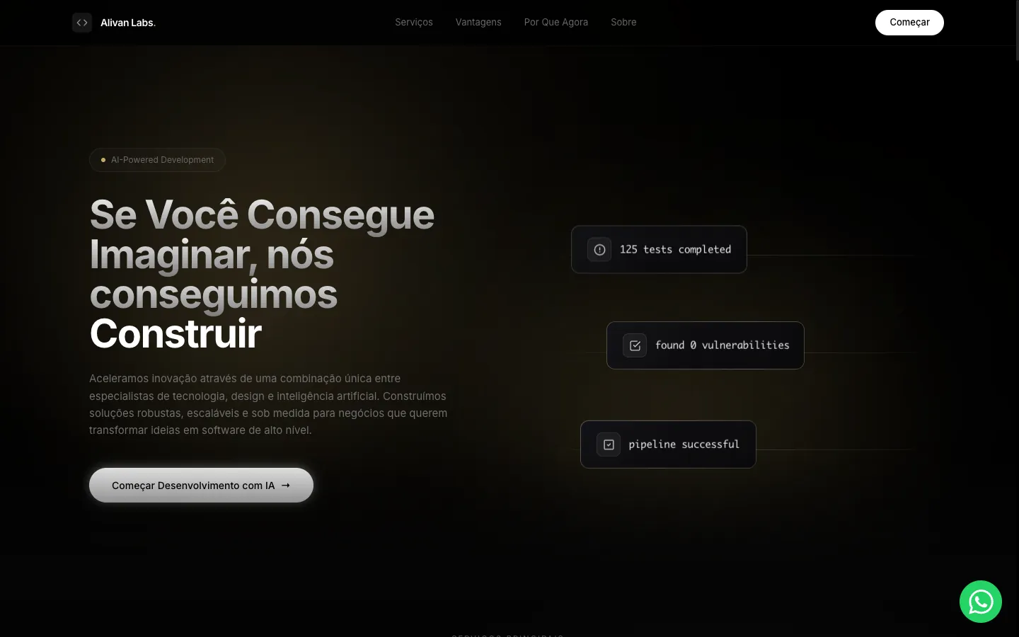 Site do Alivan Labs